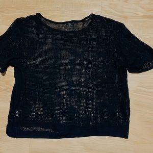 Sheer Netted Splendid Top